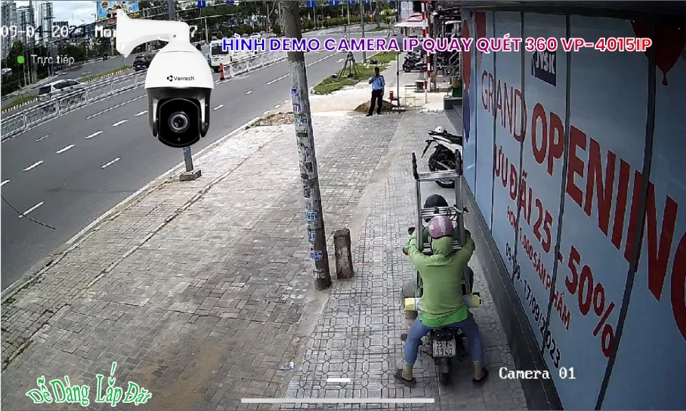 VP-4015IP Camera VanTech Giá tốt