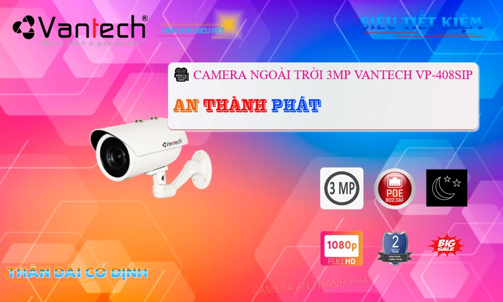 Camera VanTech IP POEVP-408SIP Camera VanTech IP POEVP-408SIP