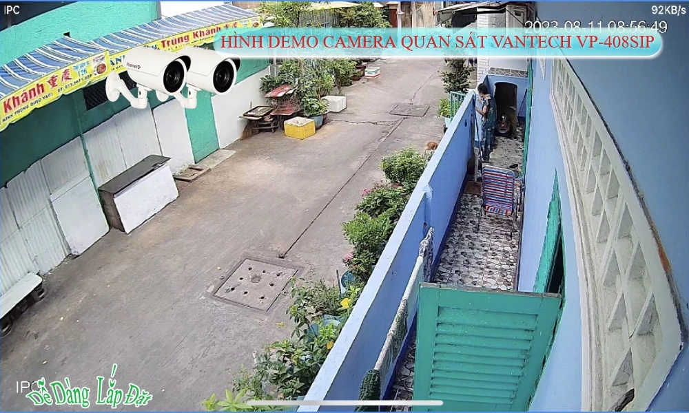 Camera VanTech IP POEVP-408SIP Camera VanTech IP POEVP-408SIP