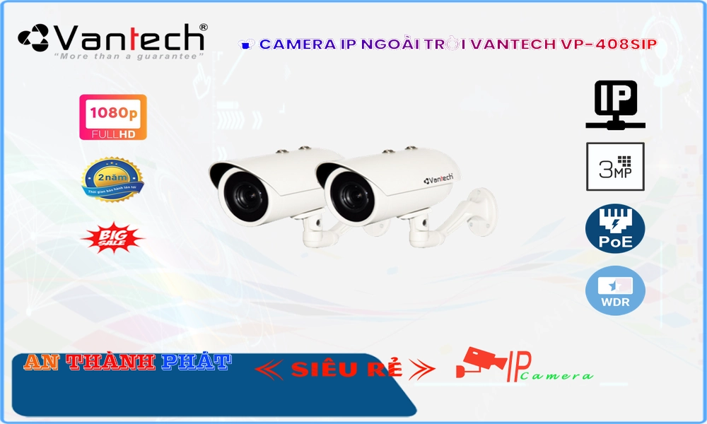 Camera VanTech IP POEVP-408SIP Camera VanTech IP POEVP-408SIP