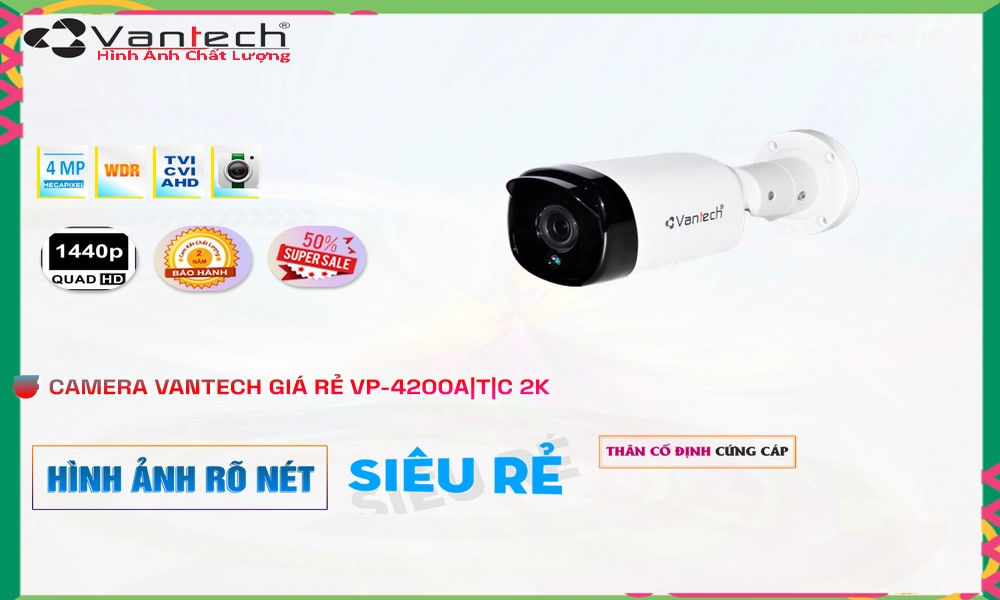 Camera An Ninh VanTech VP-4200A|T|C Giá tốt Camera An Ninh VanTech VP-4200A|T|C Giá tốt