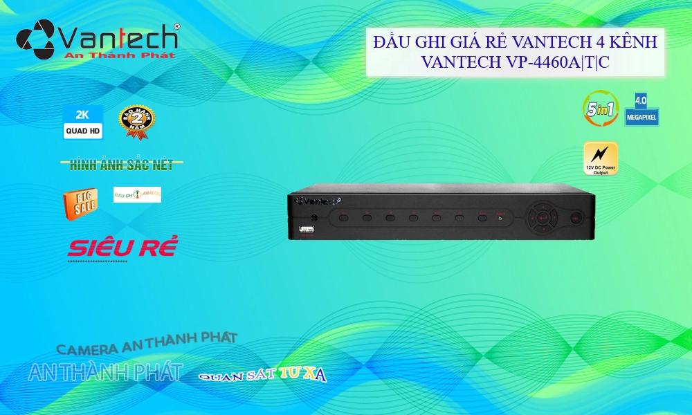 ✨ VP-4460A|T|C Sắc Nét VanTech