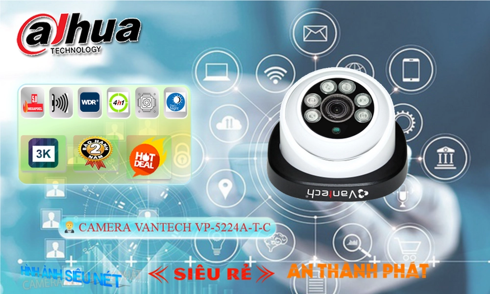 ✅ HD VP-5224A|T|C tiết kiệm VanTech