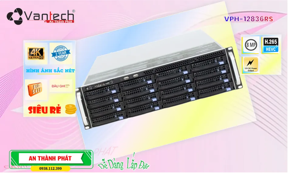 ➠ VPH-12836RS sắc nét VanTech ➠ VPH-12836RS sắc nét VanTech