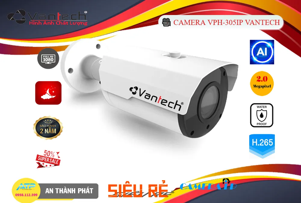 VPH-305IP sắc nét VanTech ➠ VPH-305IP sắc nét VanTech ➠