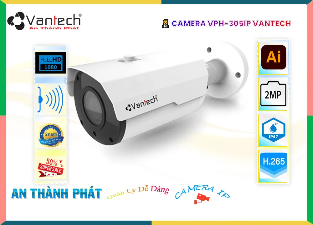 VPH-305IP sắc nét VanTech ➠ VPH-305IP sắc nét VanTech ➠