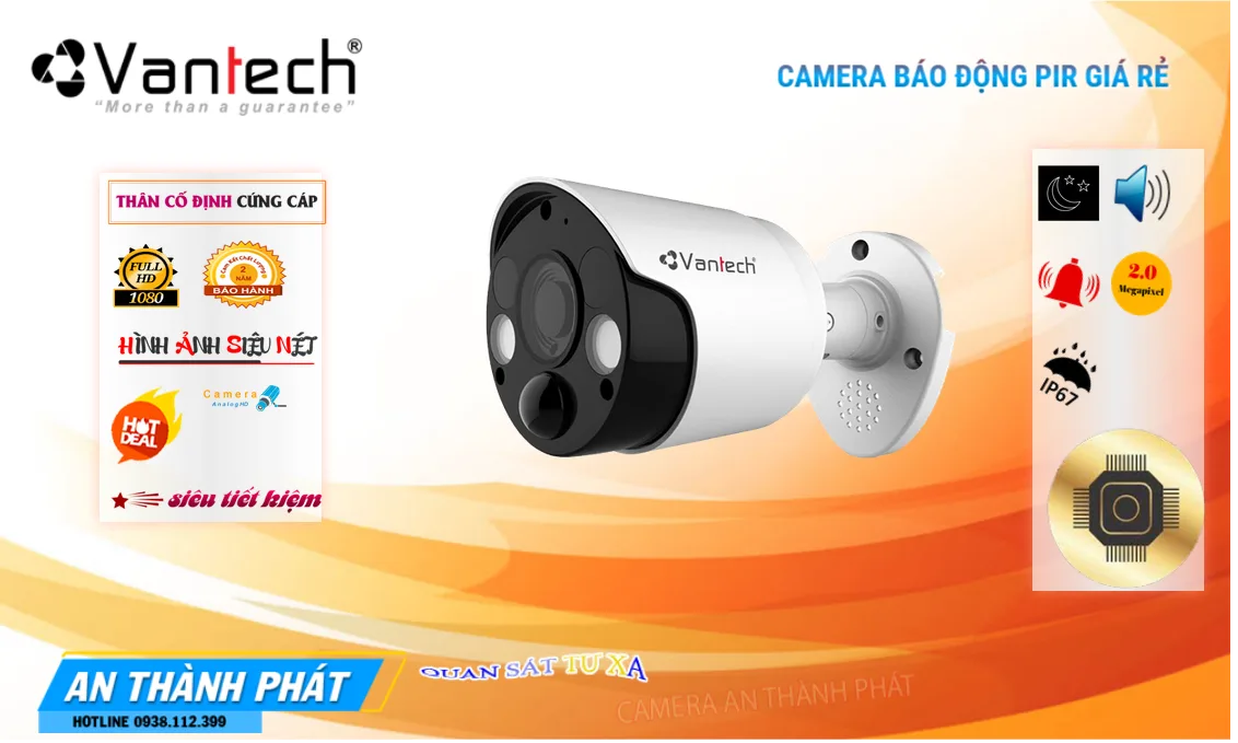 VPH-AF204 PIR Camera Chính Hãng VanTech
