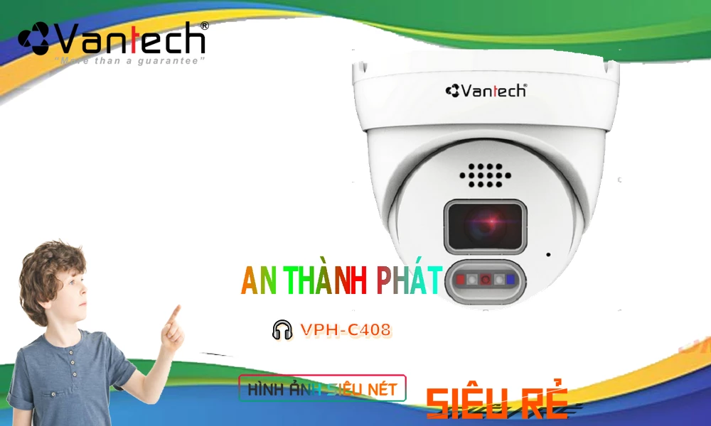 VPH-C408 Camera An Ninh Thiết kế Đẹp