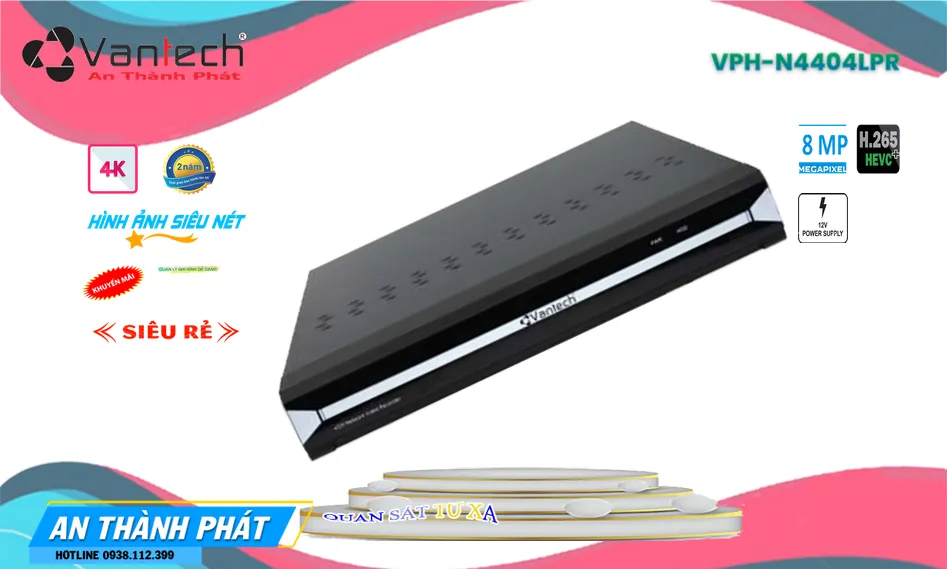 VPH-N4404LPR sắc nét VanTech