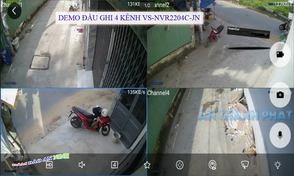 Đầu ghi Visioncop VS-NVR2204C-JN