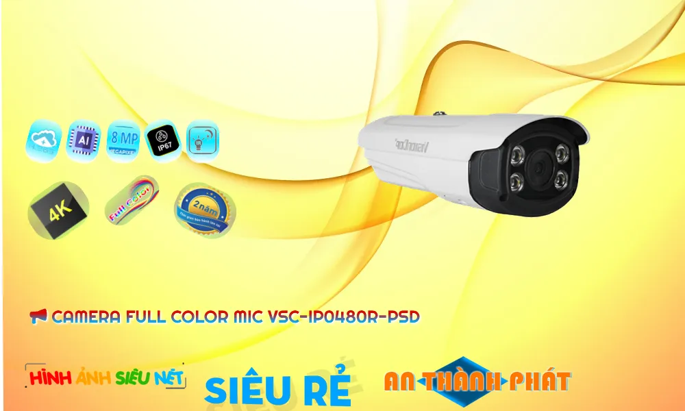 Camera Visioncop VSC-IP0480R-PSD