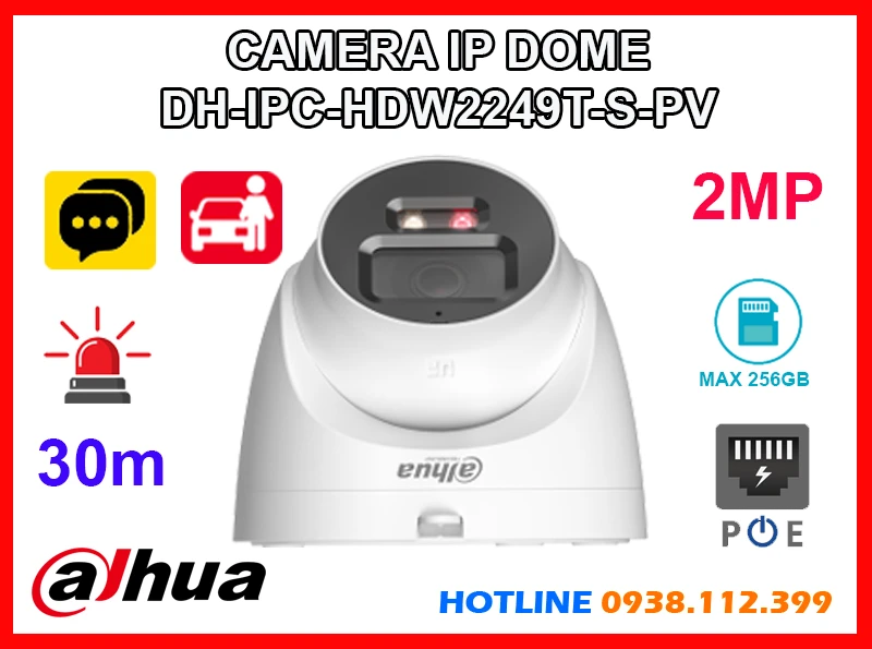 DH-IPC-HDW2249T-S-PV Camera Dahua (2MP), camera quan sát DH-IPC-HDW2249T-S-PV, camera DH-IPC-HDW2249T-S-PV giá rẻ, lắp đặt camera DH-IPC-HDW2249T-S-PV, lắp camera DH-IPC-HDW2249T-S-PV chính hãng, camera báo động DH-IPC-HDW2249T-S-PV, camera dahua DH-IPC-HDW2249T-S-PV,