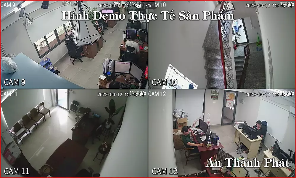 Ở dưới dây là hình ảnh một công trình chúng tôi đã thi công lắp đặt thành công tại một văn phòng tại quận 3 .Như các bạn có thể thấy hình ảnh thực tế của camera hiển thị đẹp sắc nét, màu sắc chân thực. (Hình ảnh đã được chủ nhà cho phép làm hình demo sản phẩm ). 