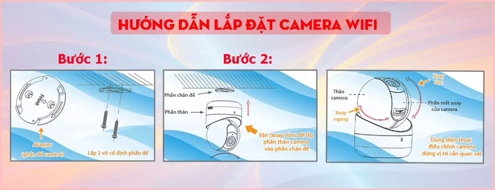 Hướng Dẫn Lắp Đặt Camera Ip Wifi Tại Nhà