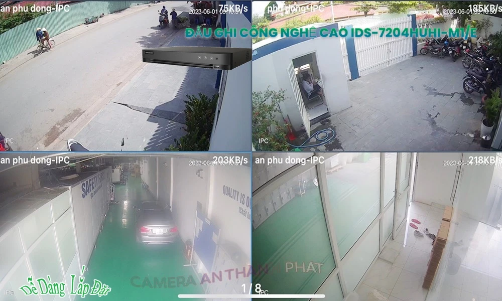 Đầu ghi Hikvision iDS-7204HUHI-M1/E Tiết Kiệm