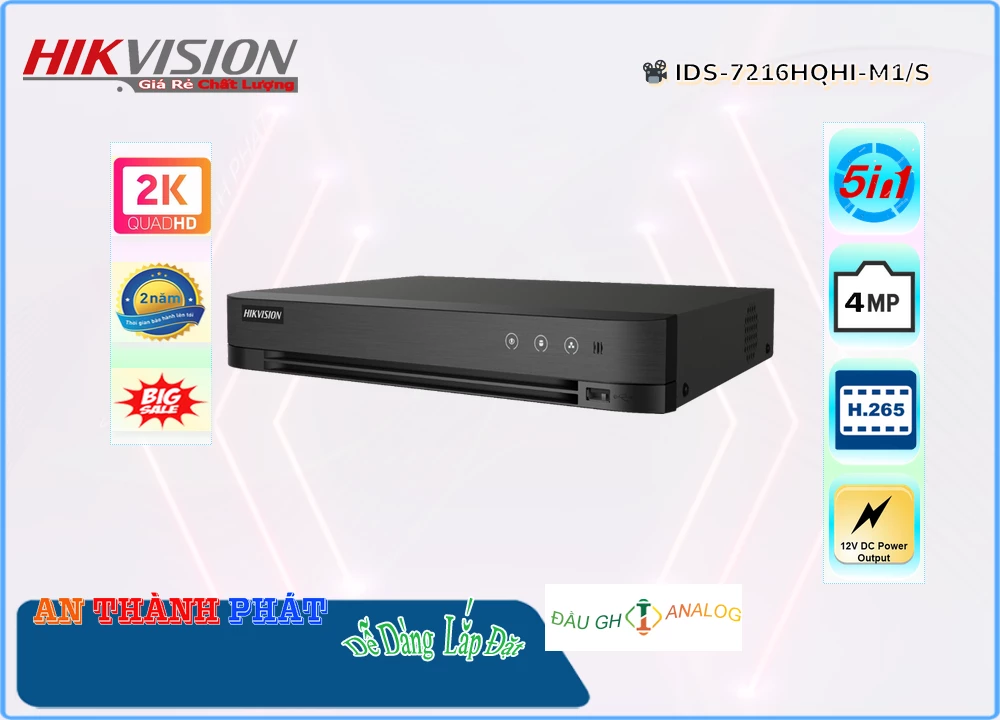 Đầu ghi 16 Kênh Hikvision iDS-7216HQHI-M1/S,Bán Giá iDS-7216HQHI-M1/S,iDS-7216HQHI-M1/S Giá Hãng,bán ,phân phối  Thiết Bị Ghi Hình ,Nơi bán iDS-7216HQHI-M1/S Công Nghệ HD ,iDS-7216HQHI-M1/S sale mạnh,Giá Bán iDS-7216HQHI-M1/S,iDS-7216HQHI-M1/S Giá Thấp Nhất,iDS-7216HQHI-M1/S bán rẻ