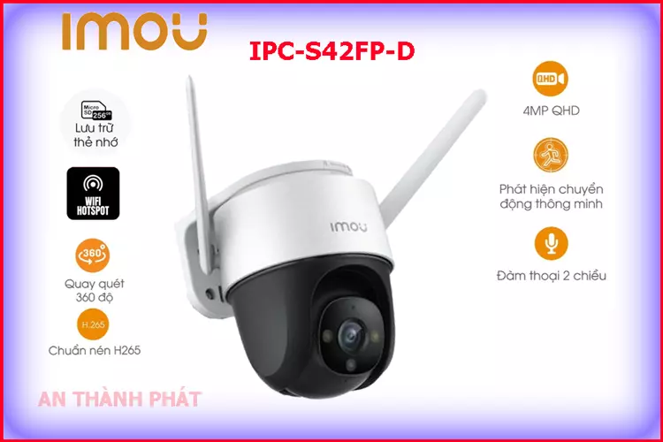CAMERA IP WIFI IPC S42FP D