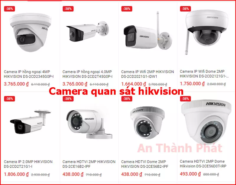 Bán Camera Giá Rẻ Hàng Đầu