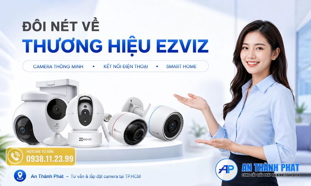 đôi nét về thương hiệu ezviz 