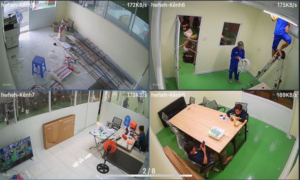 Bộ Camera Văn Phòng Chuyên Dụng Giá Rẻ Săc Nét