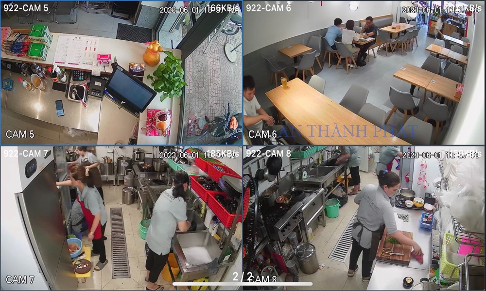 Bộ camera quay xoay giá rẻ