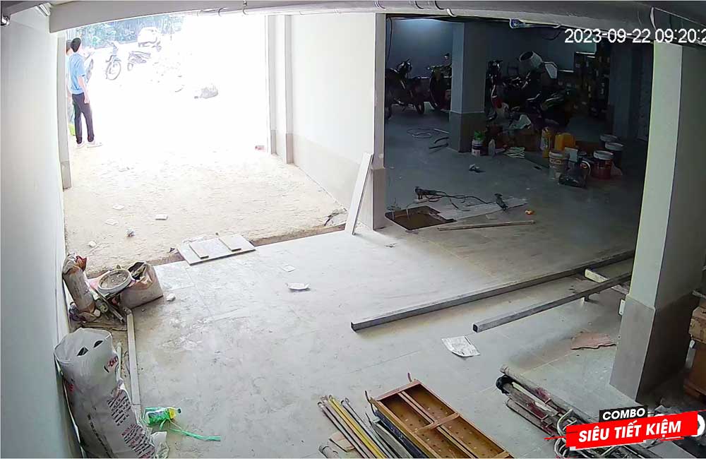 Hình  Thiết Bị Camera  thực tế  chất lượng sắc nét đến  2.0 megapixel  Chất lượng đúng tiêu chuẩn  của bộ Bộ Camera Siêu Nét Cho Nhà Máy sử dụng mã DS-2CE12D0T-PIRL